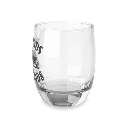 Rat Rods & Mom Bods Stamped edition Whiskey Glass